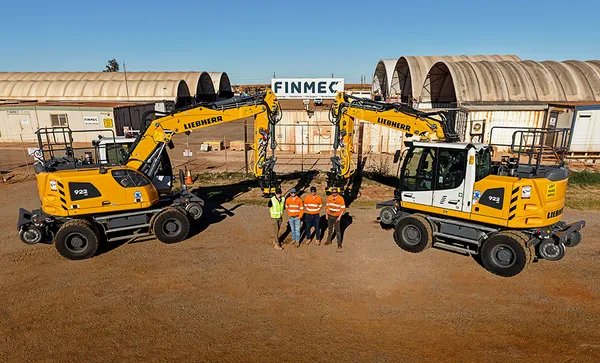 Liebherr A 922 Rail Port Hedland