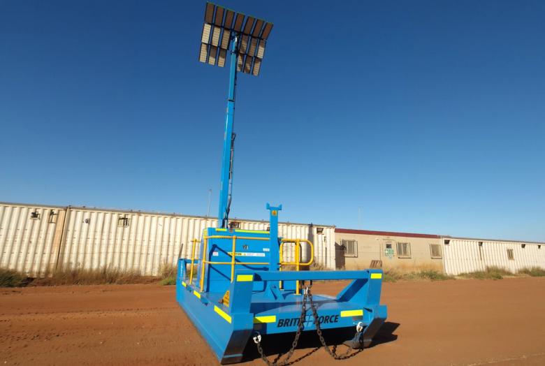 Briteforce LEDskid 7.6K Mobile Lighting Tower