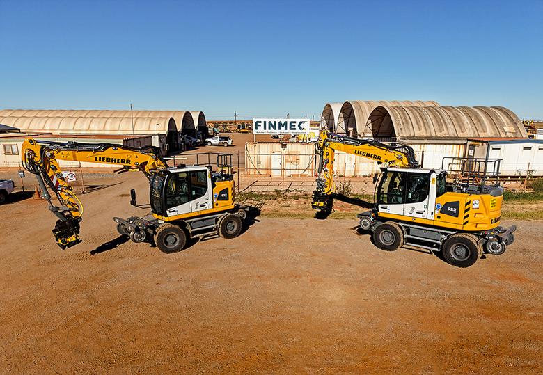 Liebherr A 922 Rail (Litronic)