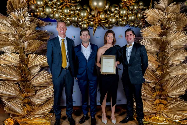 Daniel Finch and his wife Jessica Finch Business Awards