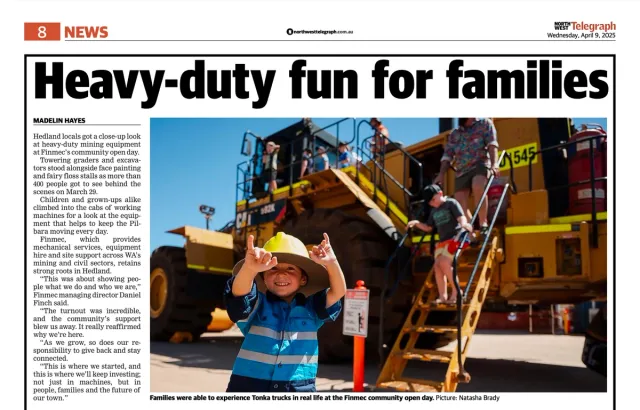 Finmec in The North West Telegraph