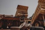 3 large Cat dump trucks