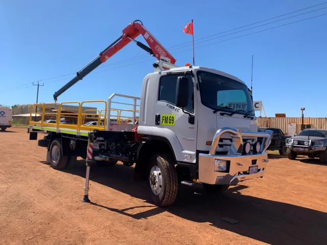 Photo of Isuzu 4x4 Flatbed Truck